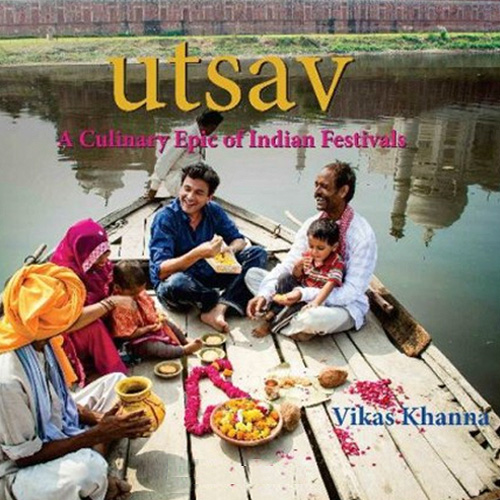 UTSAV BY VIKAS KHANNA | A mega production of a coffee table book which showcase the rich culinary and festive heritage of India, all good in gold