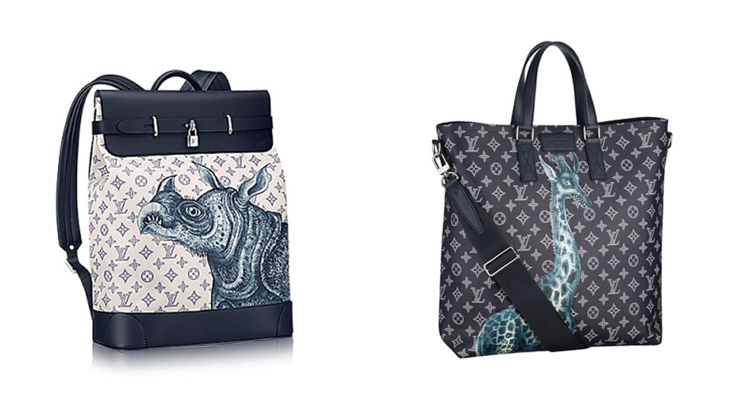 Louis Vuitton partners with Jake and Dinos Chapman for Safari-inspired bags | TheLuxeCafé